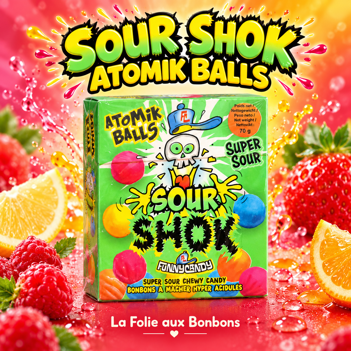 Sour Shok Atomik Balls