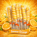 sucette tortillon / brebion Orange