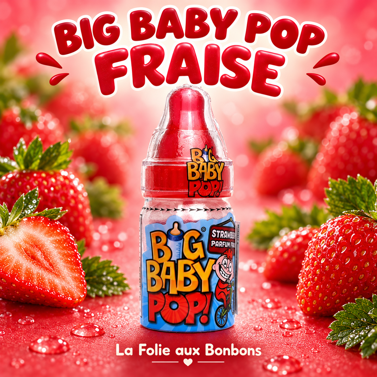 Big Baby pop - Fraise