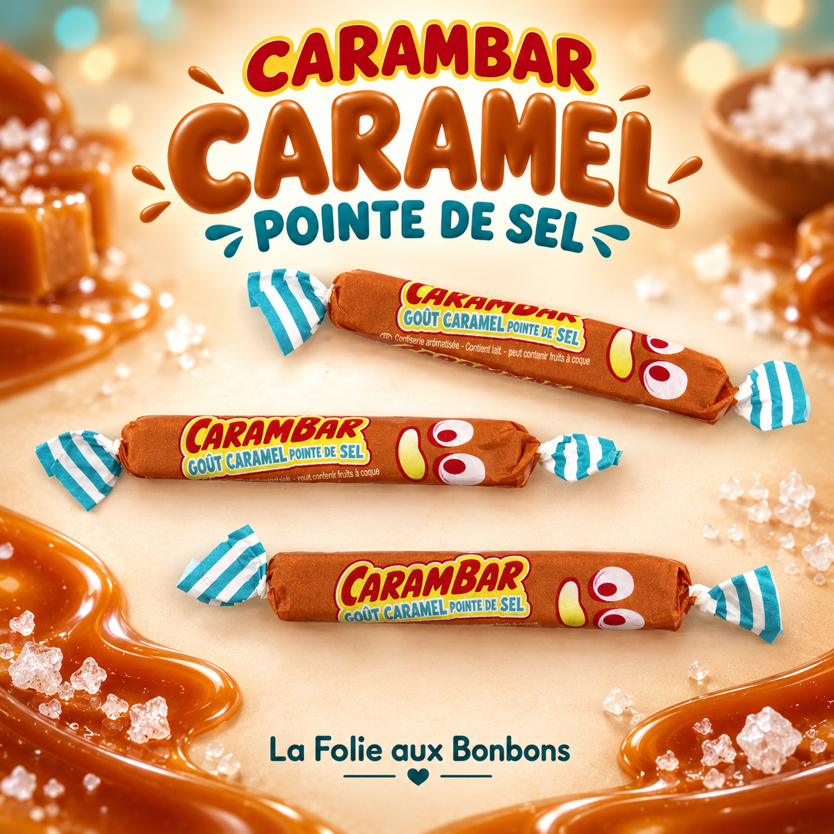 Carambar Caramel pointe de sel