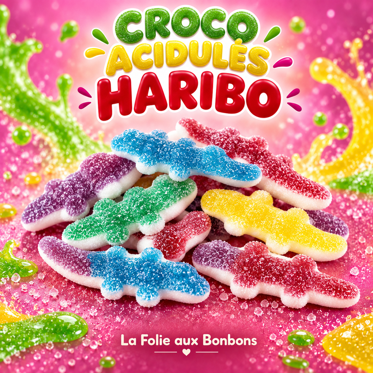 Croco Haribo Acidulé