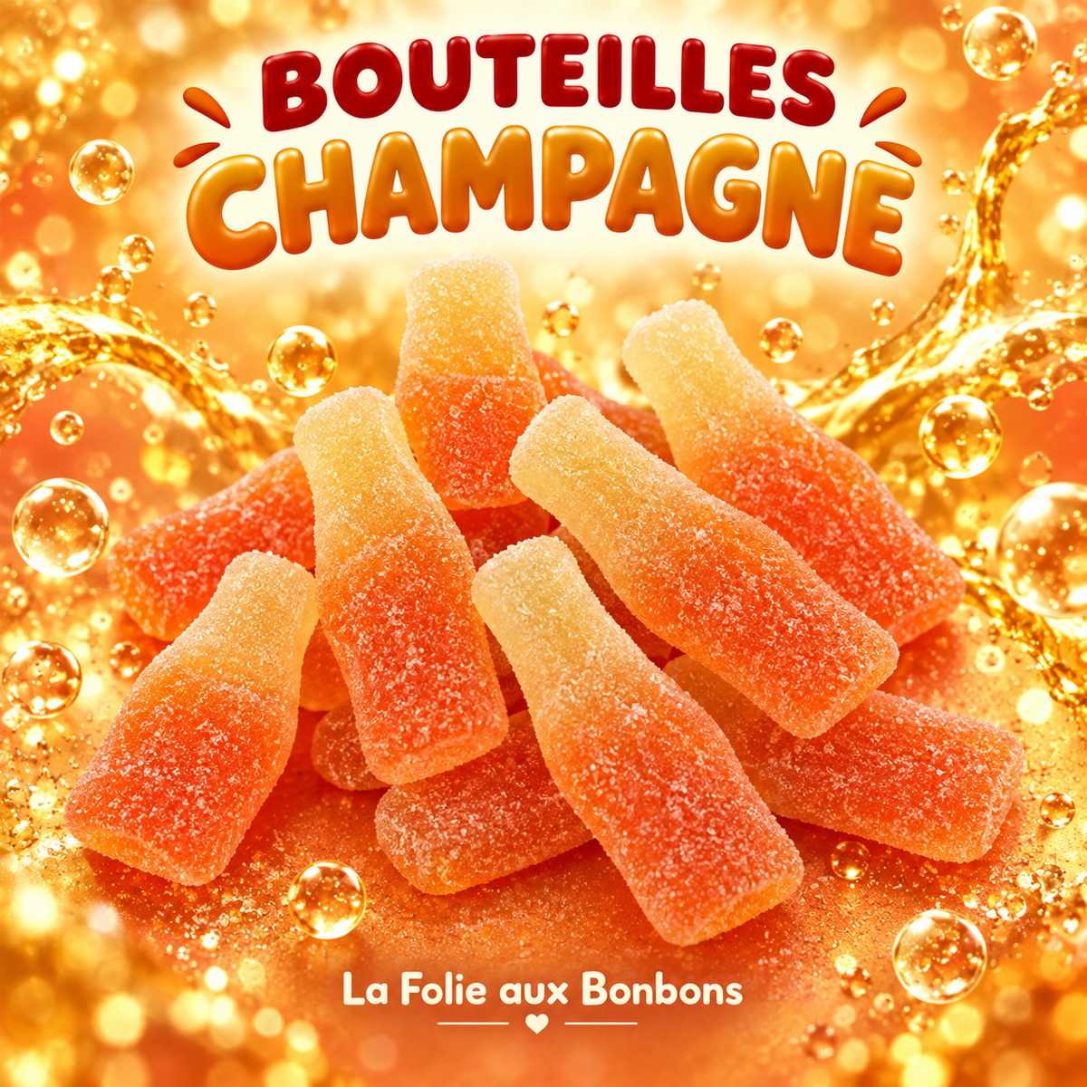 DULCEPLUS Bouteilles champagne