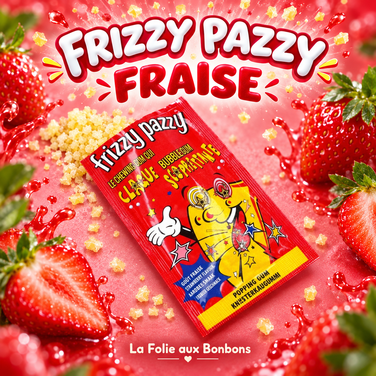 Frizzy Pazzy Fraise