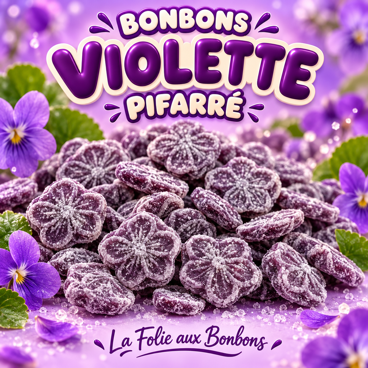 bonbon violette Pifarre