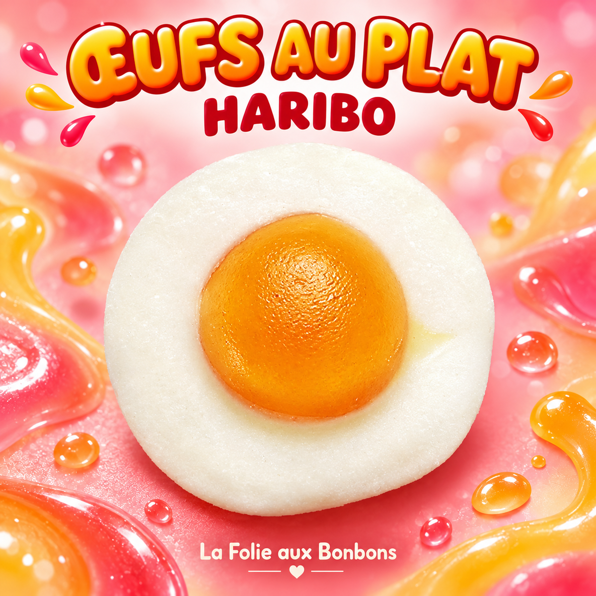 Oeufs au plat HARIBO