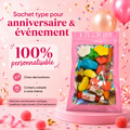 Sachet anniversaire/ baptême ou toutes événements