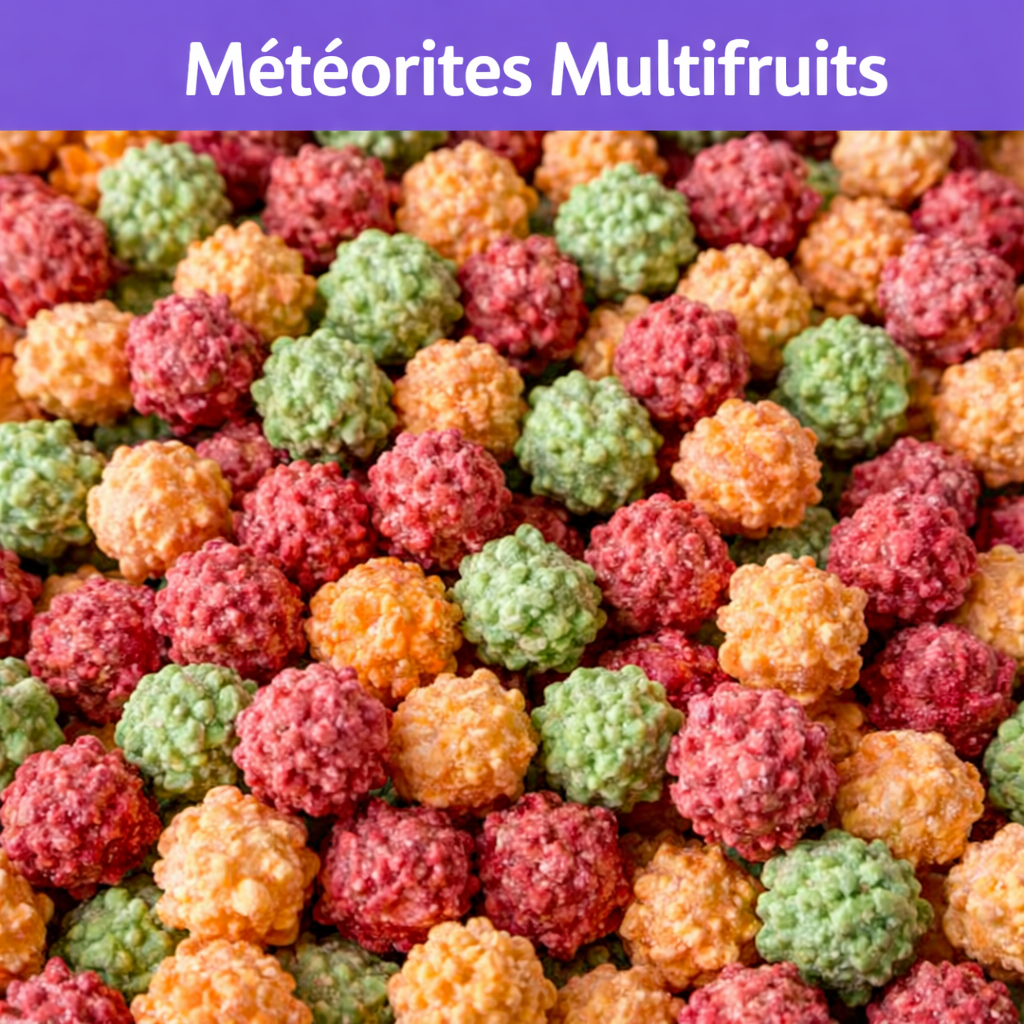Hitschies météorites multifruits