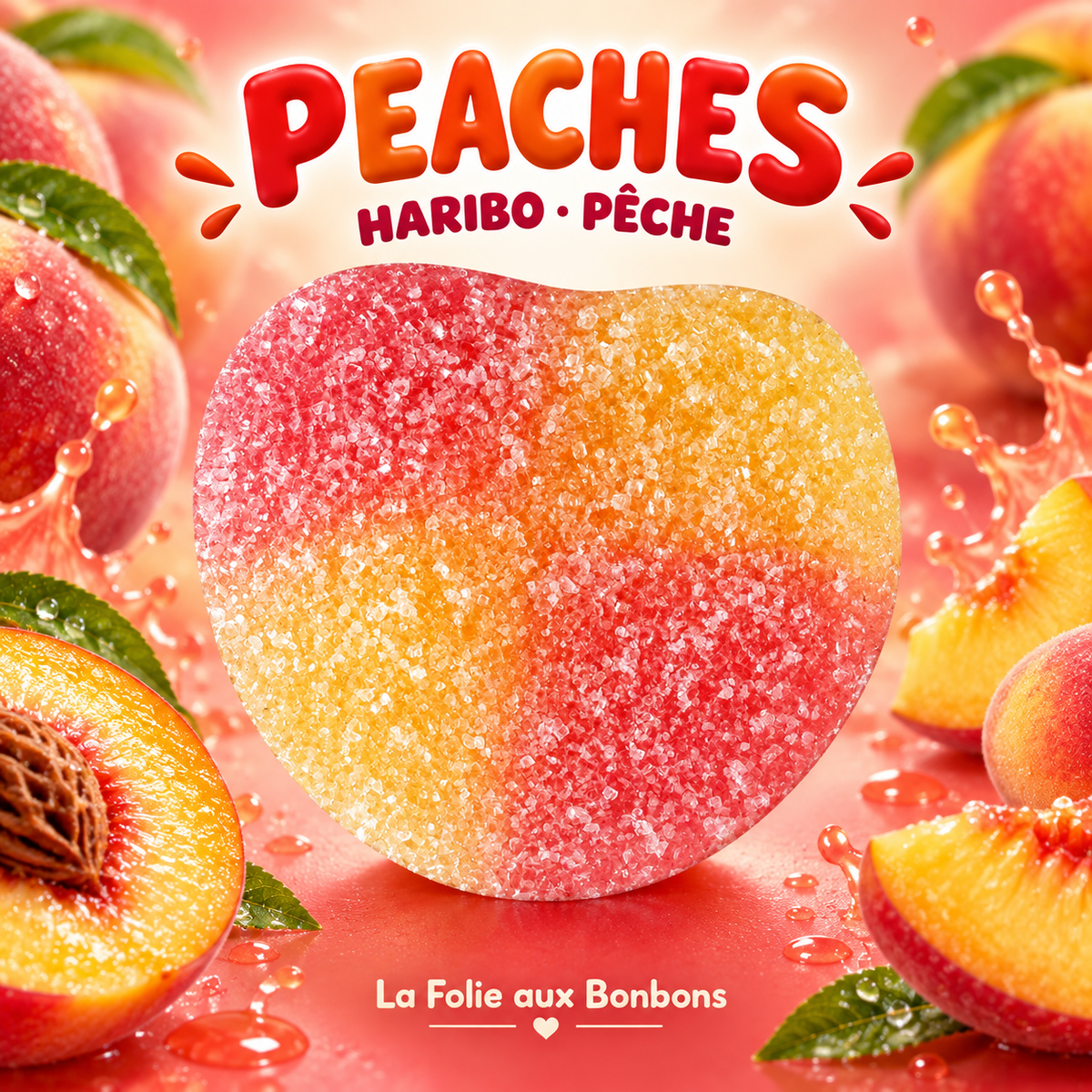 Peaches HARIBO