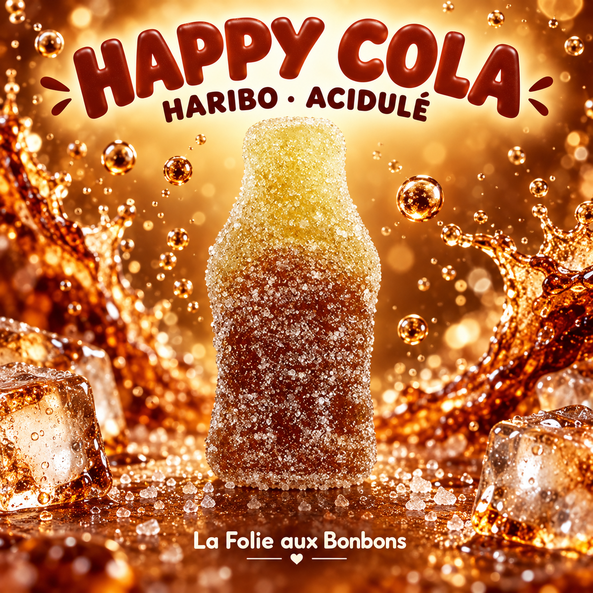 Happy Cola Haribo - Acidulé