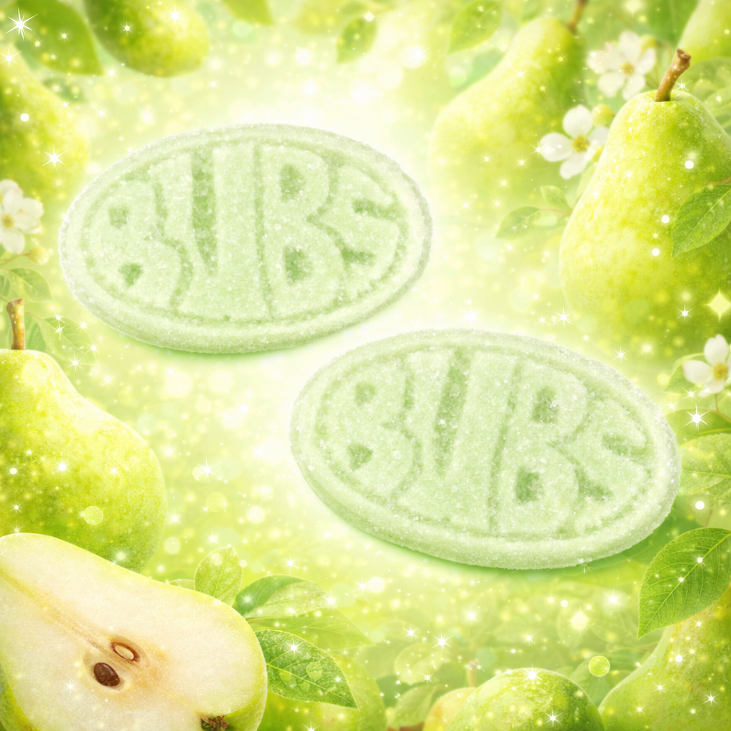 BUBS poires fruitées Acidulées