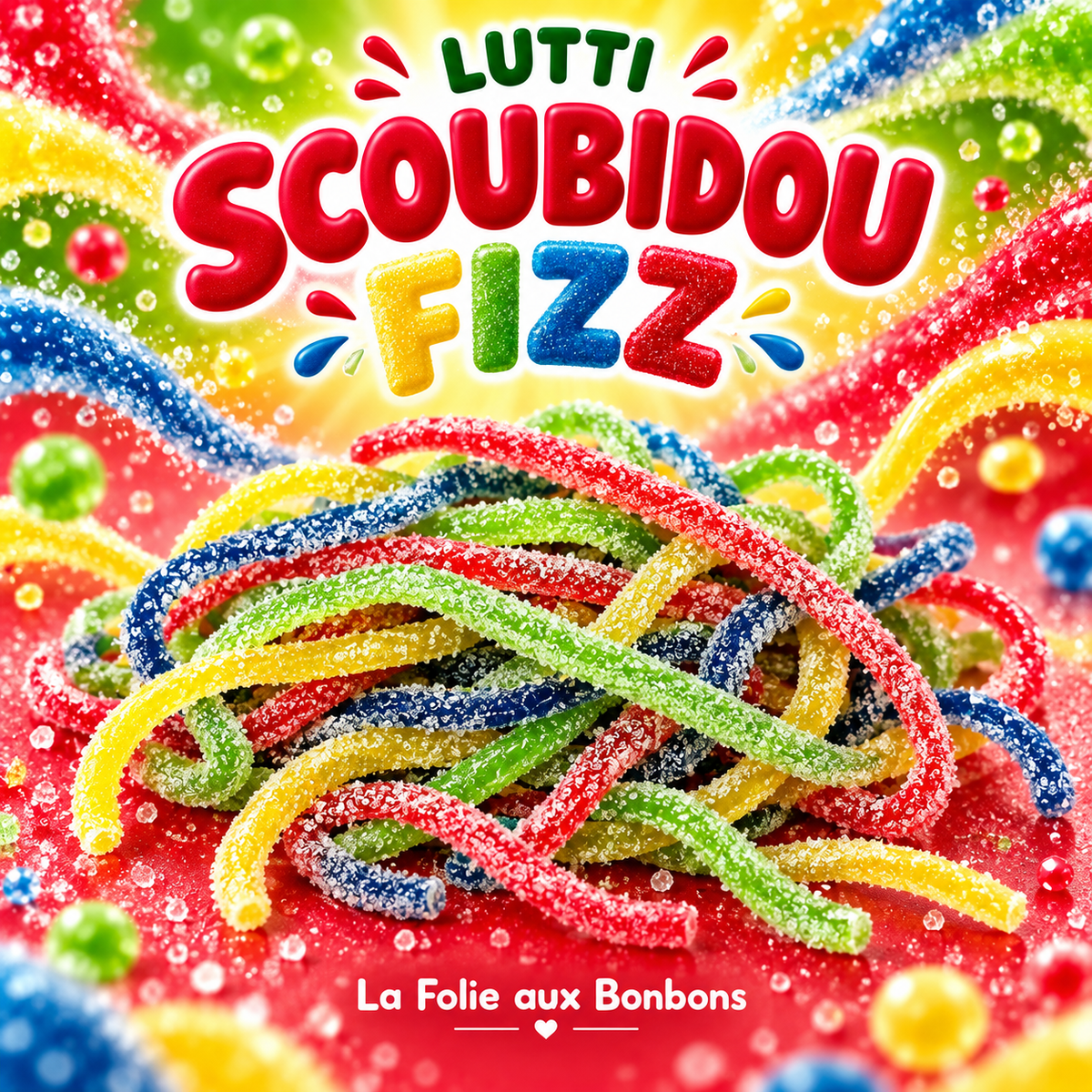 Lutti Scoubidou Fizz