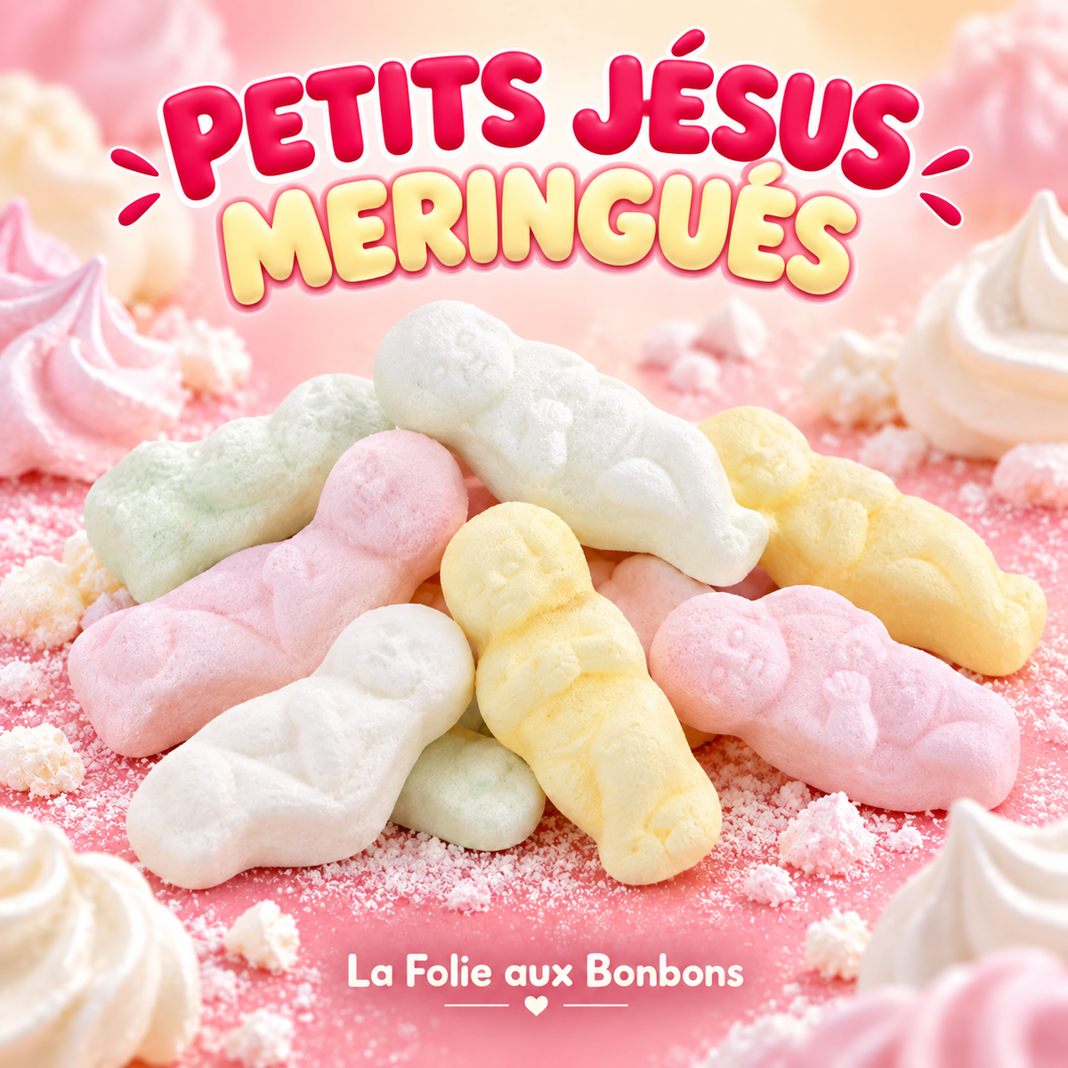 Petit Jesus meringues