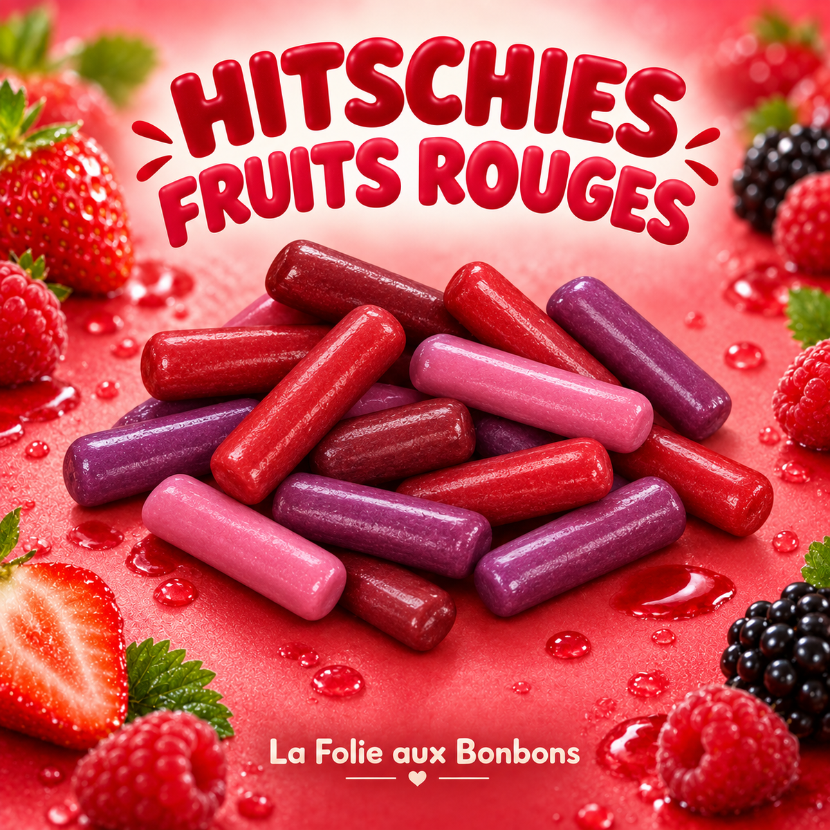 Hitschies fruit rouge