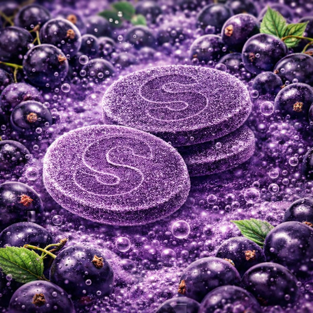 S-MÄRKE Cassis acidulés (Sour Blackcurrant)