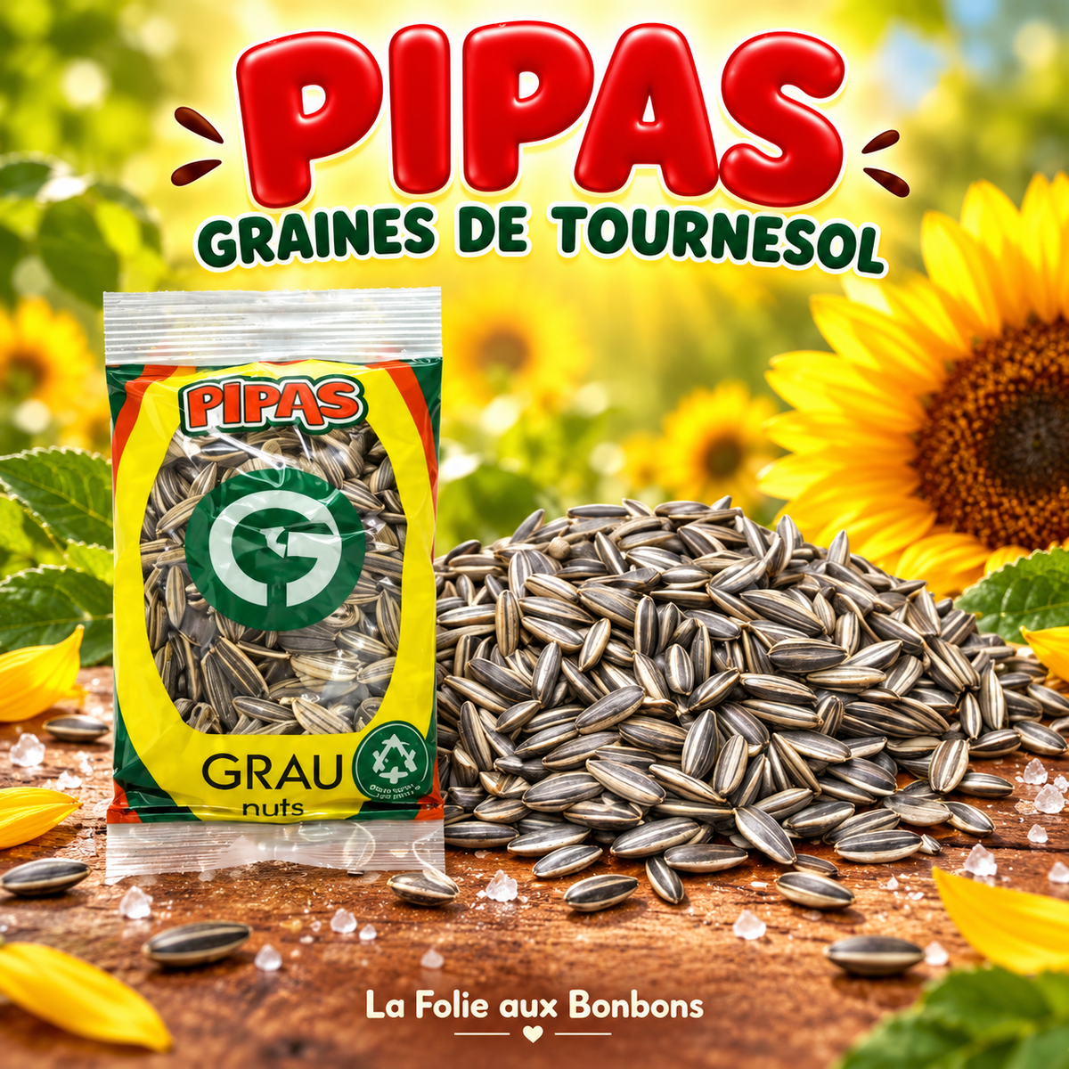 Graine de tournesol pipas