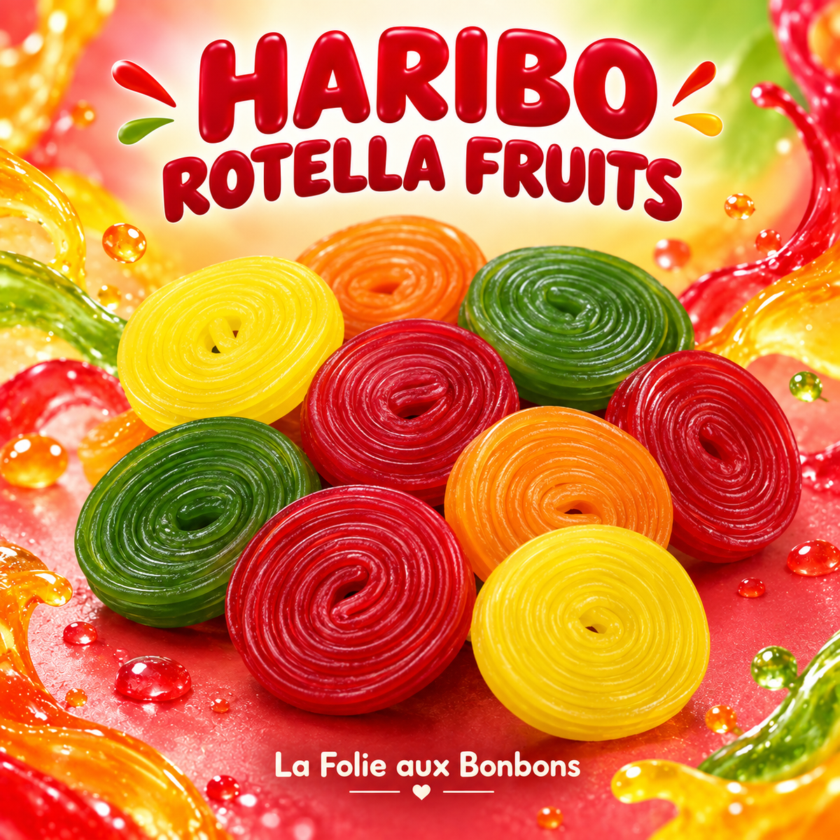 Haribo rotella fruit