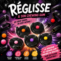 Rouleaux de réglisse + bille gum 100g
