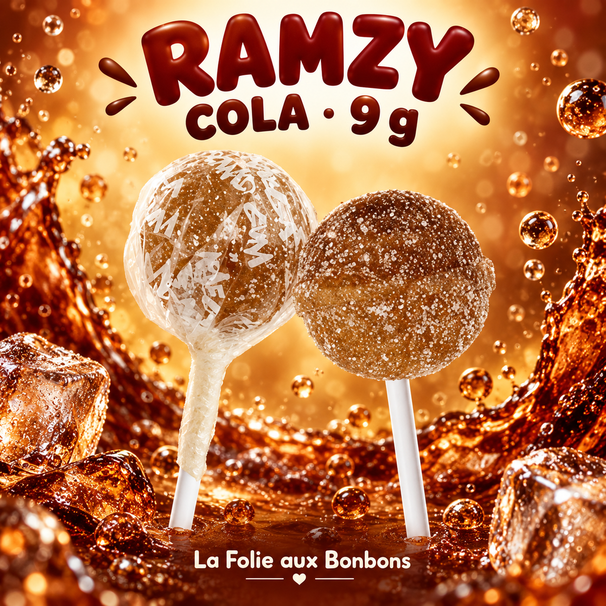Sucette Ramzy colorante 9g Coca