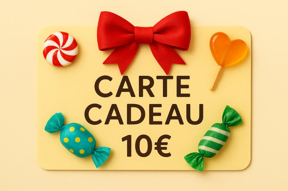 Carte-cadeau La folie aux bonbons