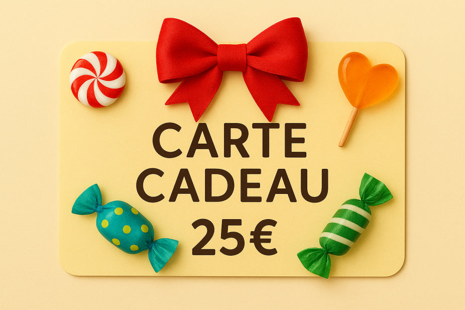 Carte-cadeau La folie aux bonbons
