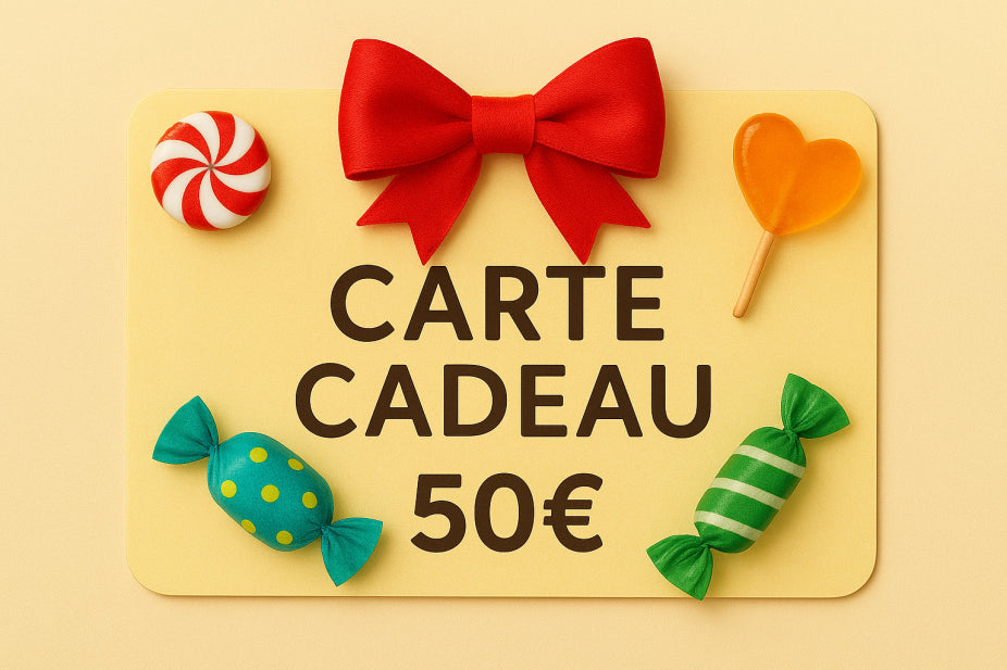 Carte-cadeau La folie aux bonbons
