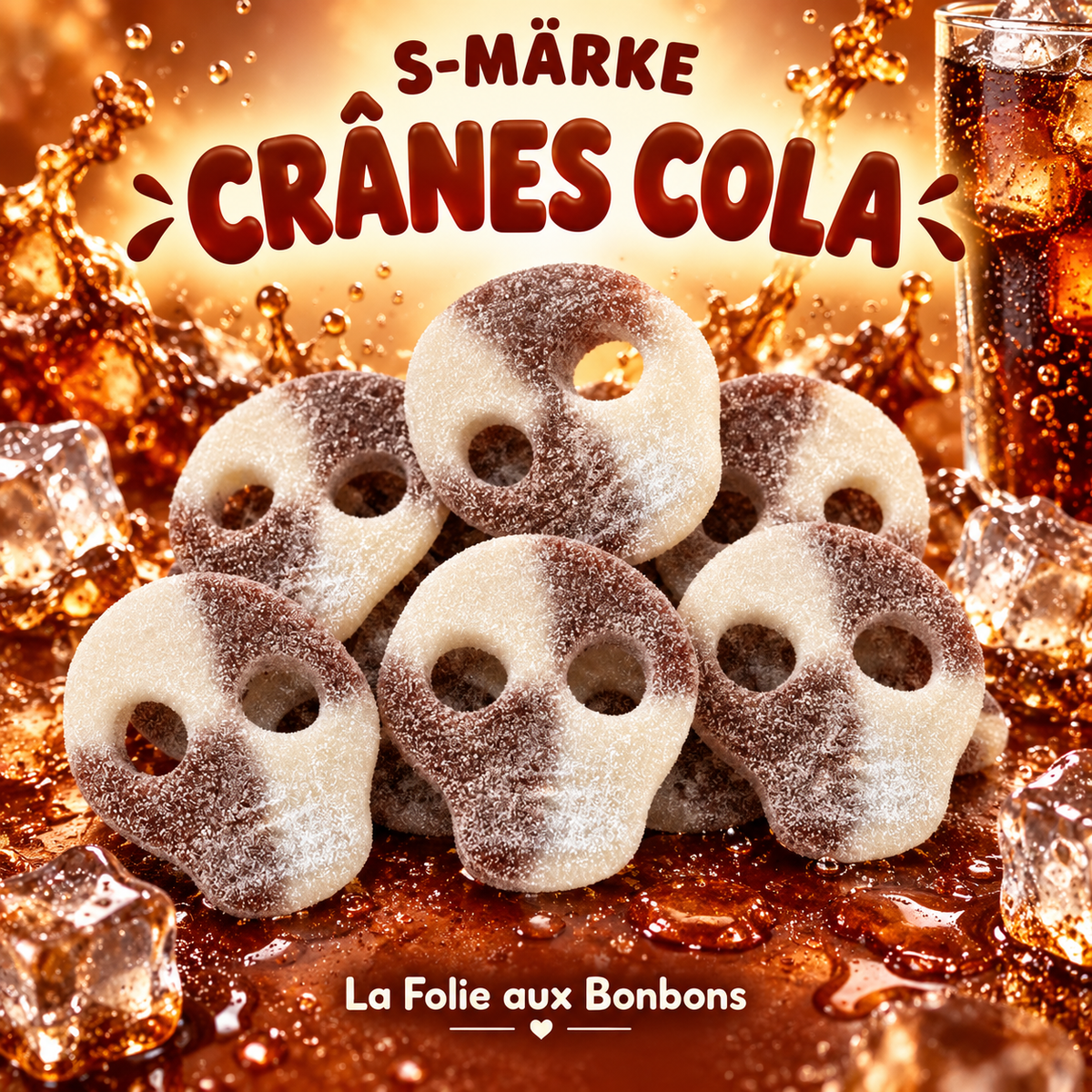 Crane cola (cola Skull) - S-MARKE