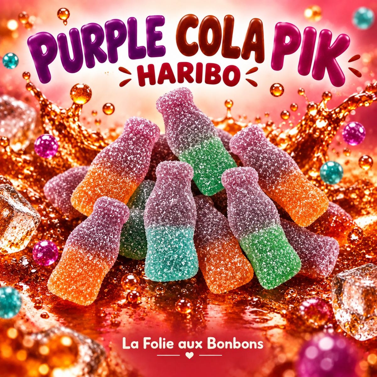 Haribo Purple Cola Pik