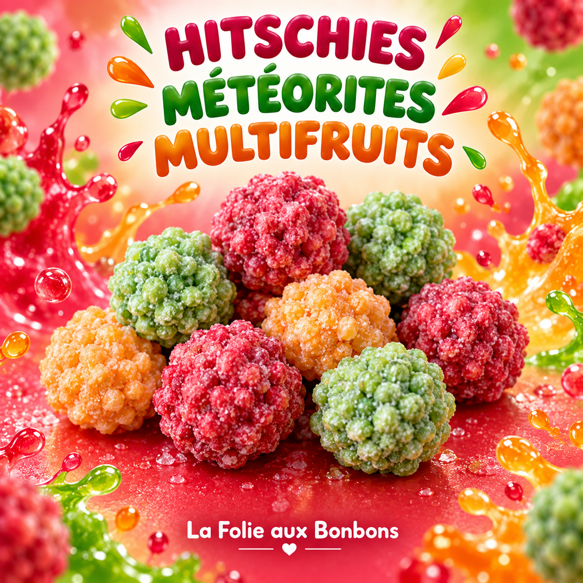 Hitschies météorites multifruits