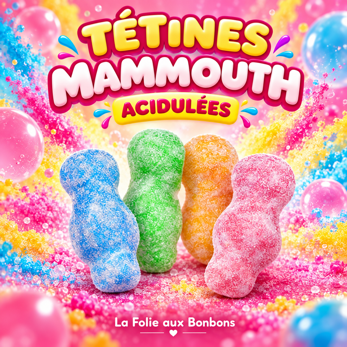 tétine mammouth acidulé
