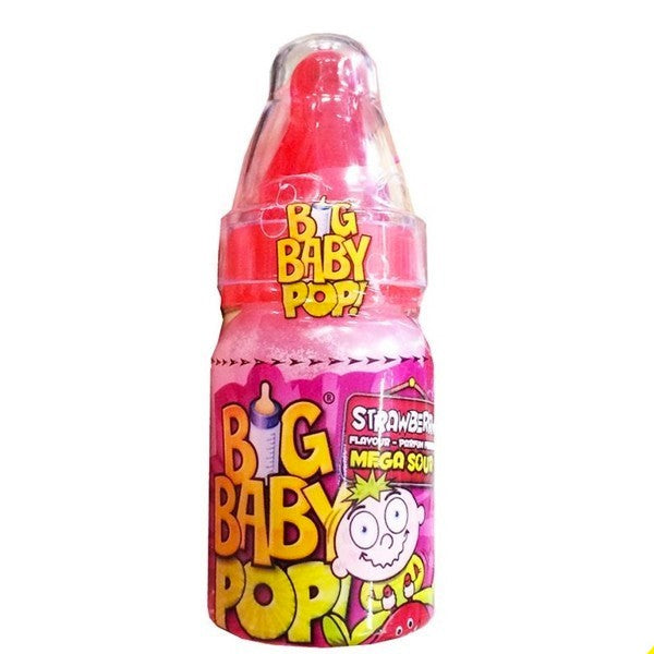 Big Baby pop - Fraise méga sour