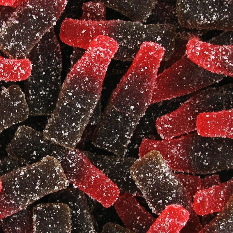 DULCEPLUS Bouteilles cola cerise