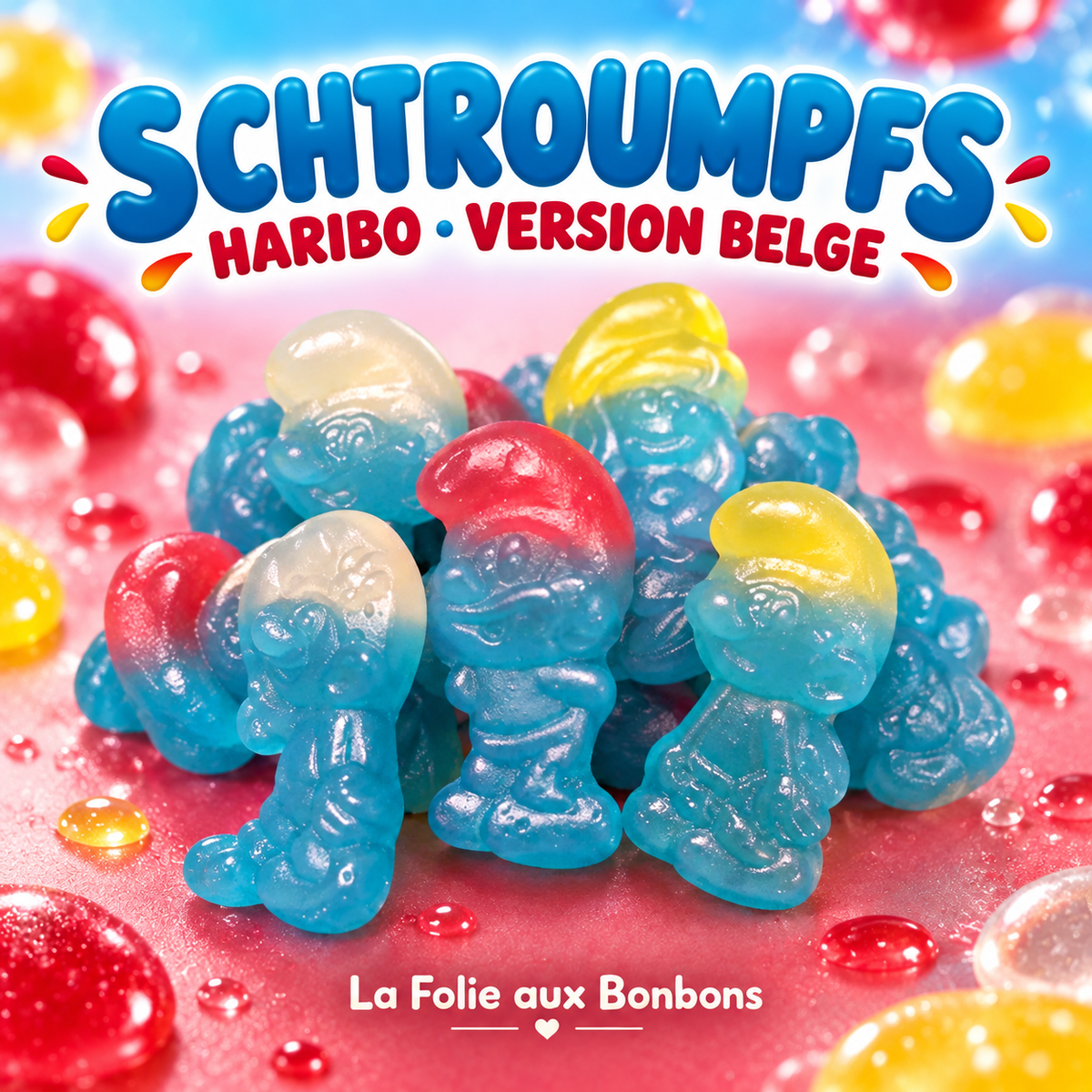 Schtroumpfs Haribo - BELGE