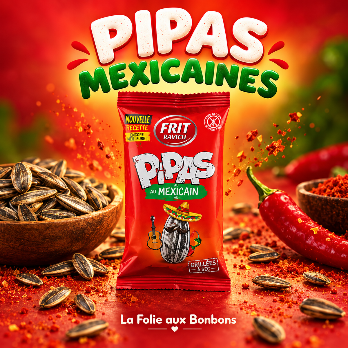 Pipas mexicaine 40g