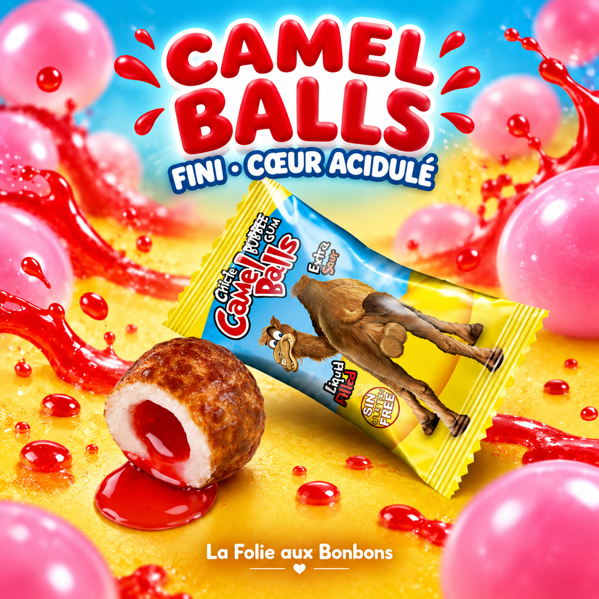 Fini Camel Balls Gum