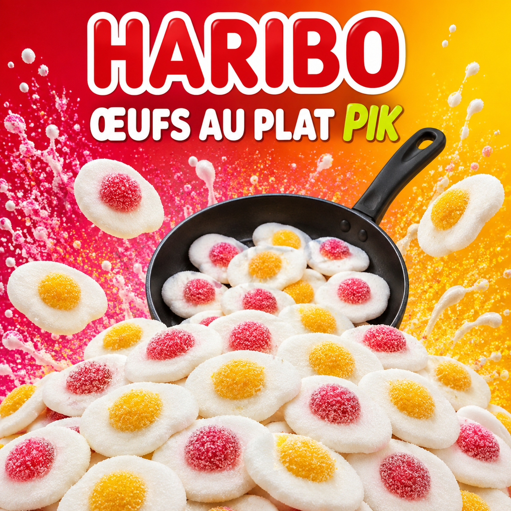 Oeufs au plat PIK HARIBO