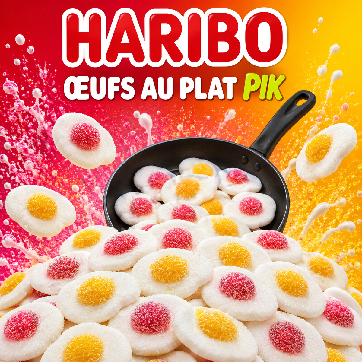 Oeufs au plat PIK HARIBO