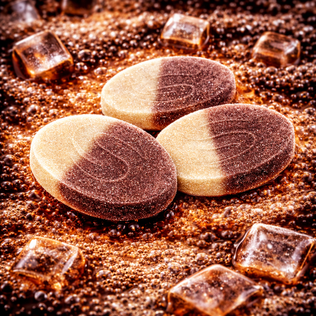 S-MÄRKE Cola pétillant acidulé (Sour Fizzy Cola)