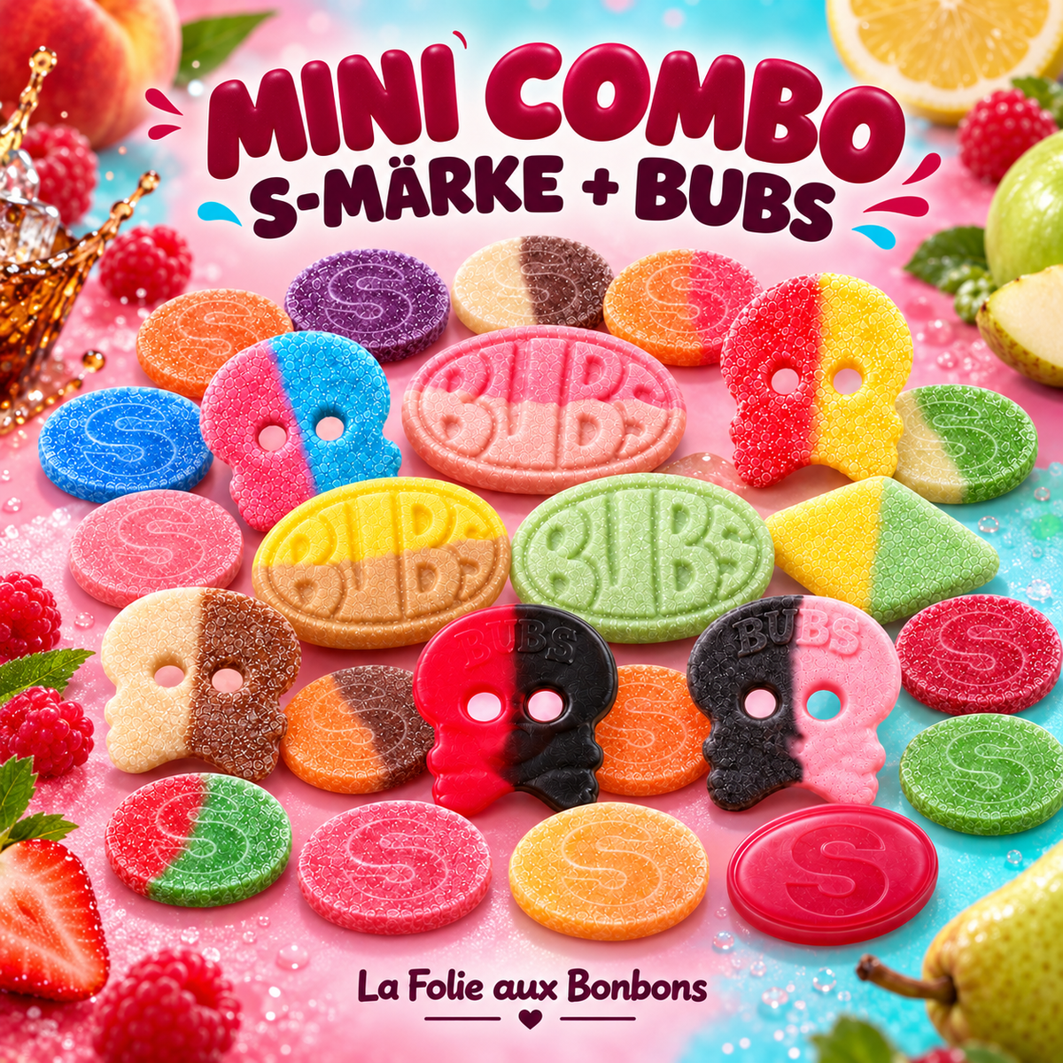 Mini Combo (S märke + Bubs)