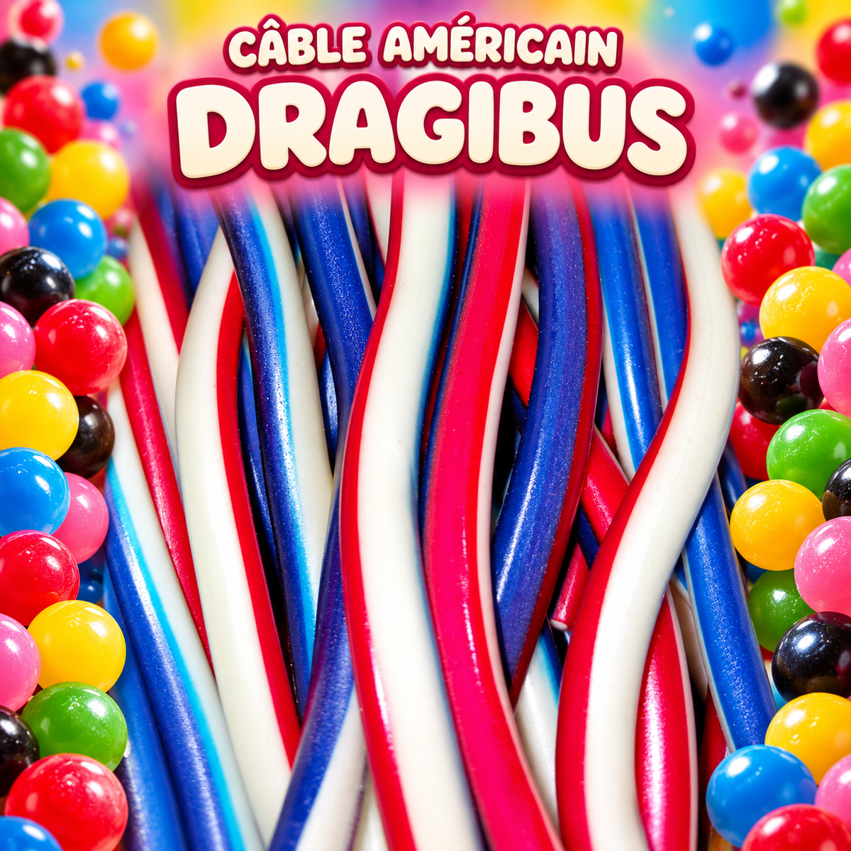 Cable américain 60 cm - Dragibus