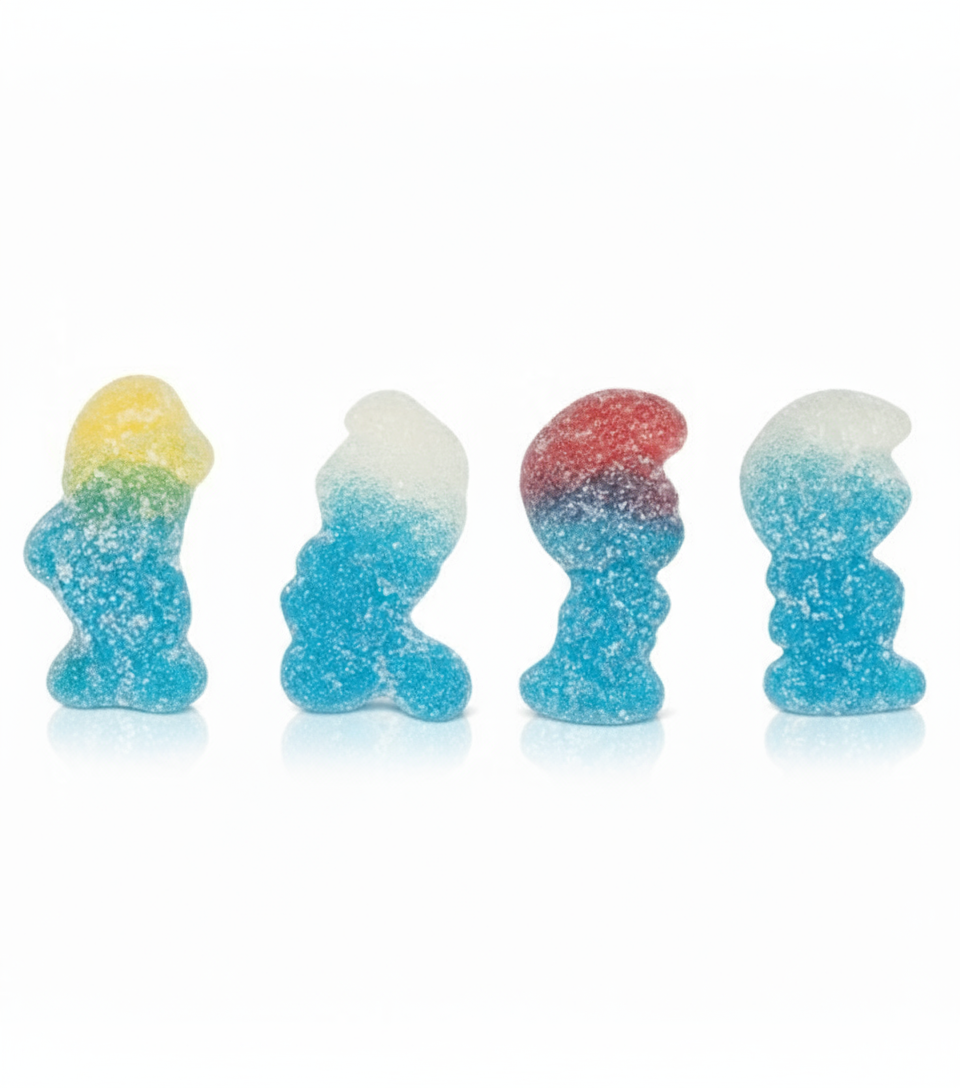 Schtroumpfs Haribo - Acidulé